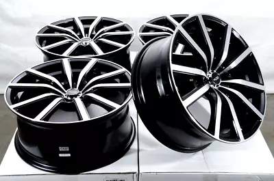 18 Wheels Rims Black 5x114.3 Ford Mustang Civic Accord Es350 Gs400 Camry Sienna • $849