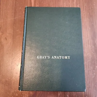 Vintage Gray's Anatomy Book Goss 29th American Edition Lea & Febiger 1976 HC • $16.99
