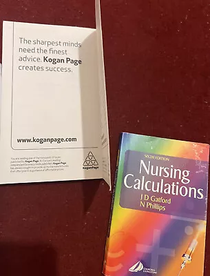 £14 • Buy Drug Calculations For Nurses