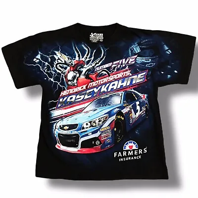 Chase Authentics Kasey Kahne All Over Print Racing Nascar AOP T-Shirt Size L • $59.95