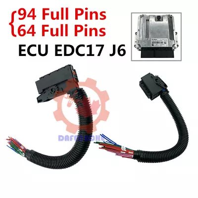 ❤94Pin+60Pin Way Engine Computer Unit ECU Connector Plug For Bosch EDC17 J6 • $53.29