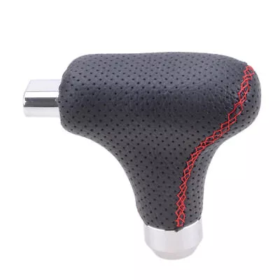 $18.98 • Buy Automatic Transmission Leather Gear Stick Shifter Handle Shift Knob With Button