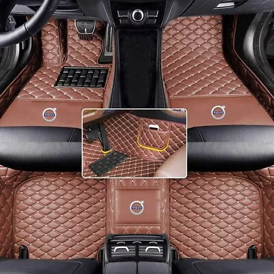 For Volvo V40 V60 V70 V90 Car Floor Mats Waterproof Auto Carpets Front Rear • $91.24