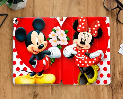 Mickey And Minnie Love IPad Case With Display Screen For All IPad Models IPad-20 • $39.99