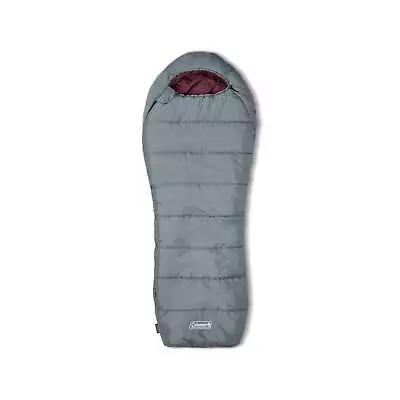 Coleman Tidelands 50°F Mummy Insulated Sleeping Bag Grey • $21.83