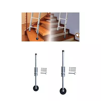  Of Stair Levelers Stair Stabilizer Legs Aluminum Alloy Non-slip Leveling • £21.61