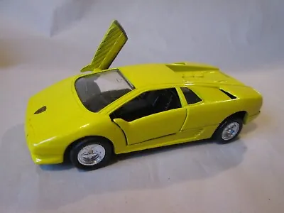 £12.64 • Buy MC Toy Yellow Lamborghini Diablo Sports Car 1/40 Scale - Pull & Go (Mint)