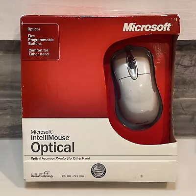 New Microsoft IntelliMouse Optical PC MC PS/2 • $74.99