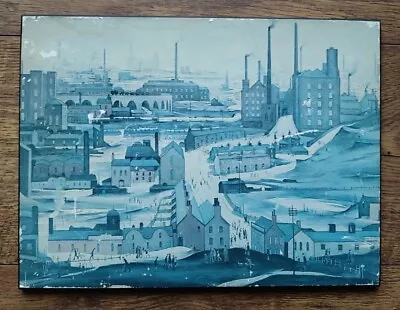 L.S.LOWRY Industrial Landscape ATHENA INTERNATIONAL Print On BOARD  • $9.96
