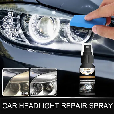 30ml Car Parts Headlight Repair Fluid W/ Sponge Tool Accessories Kits Universal • $9.89