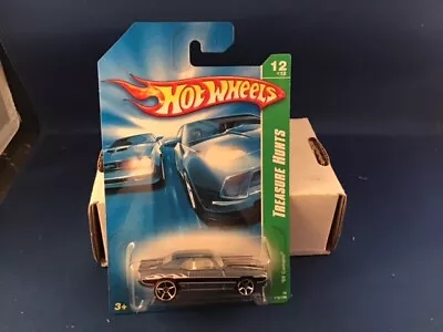 Hot Wheels 2008 Treasure Hunt Blue-gray 1969 Camaro Still Sealed On Card • $8