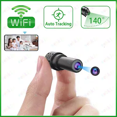 4K HD IP Wifi Mini Camera Spy Hidden Night Vision Office Home Security Camera UK • £14.22