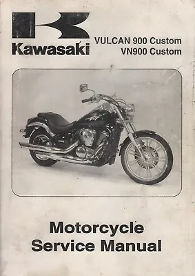 2007 Kawasaki Motorcycle Vulcan 900 Custom Service Manual 99924-1373-01 (784) • $54.98