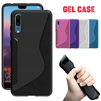 Case For Huawei P20 Lite P10 P9 P Smart 2019 Shockproof Silicone Phone Cover • £2.99