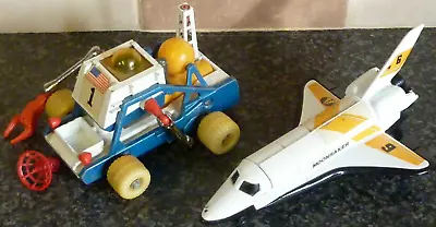 Vintage Corgi Toys James Bond 007 Vehicles Moon Buggy & Space Shuttle & Jaws Fig • £21.99