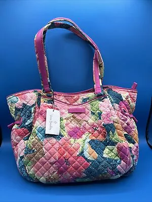 Vera Bradley Iconic Glenna Satchel In Superbloom • $36