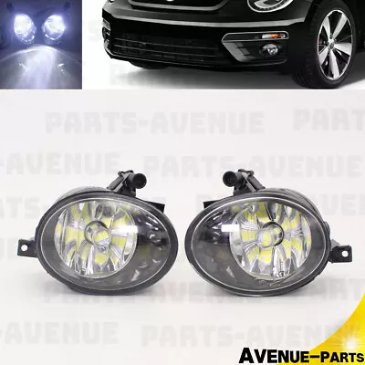 For VW Beetle/Cabriolet 2012-2016 Front Bumper LED Fog Light Lamp Pair LH&RH • $44.39