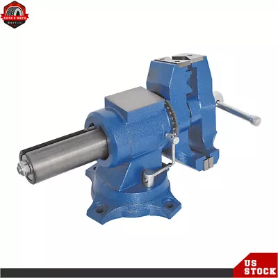 5Inch Heavy Swivel Multi-Purpose Rotating Bench Vise 360 Degrees Rotation New • $83.71