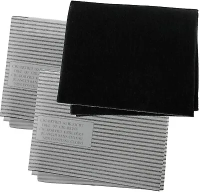 UNIVERSAL Cooker Hood Filter Carbon Grease Extractor Fan Vent Kit Filters X 3 • £8.99