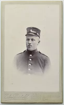 CDV Photo Soldier Phot. Elin Rosdahl Salbohed Sweden (6942) • $6.99