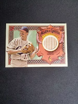 2022 Mark Grace Topps Allen And Ginter Memorabilia Bat Relic • $3.99