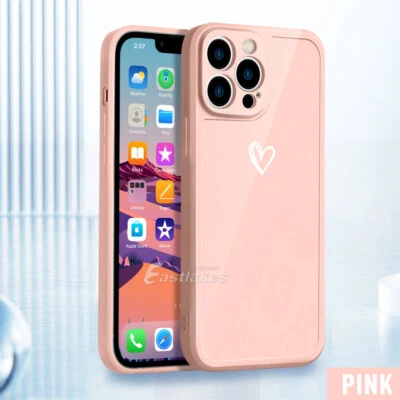 $4.95 • Buy Heart Case Shockproof Cover For IPhone14 13 12 11 Pro Max Mini XR 8 7 SE XS Plus
