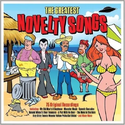 The Greatest Novelty Songs 3-CD NEW SEALED Bernard Cribbins/Lonnie Donegan/Goons • £5.99