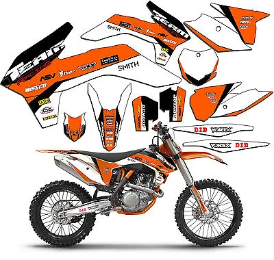 2002-2008 Ktm Sx 50 Graphics Mini Adventure Pro Sr Jr 2007 2006 2005 2004 2003 • $59.99