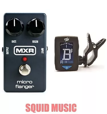 MXR Dunlop M152 Micro Flanger Guitar Effects M-152 ( FREE DUNLOP GUITAR TUNER ) • $119.99