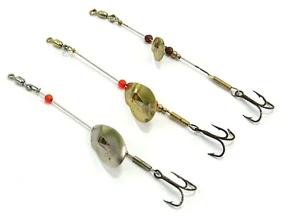 Vintage Long Marathon-Style Spinnerbait Fishing Lures Mixed Lot Of 3 Read • $10.35