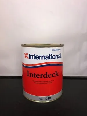 Narrowboat International Interdeck Deck  Paint Grey 750ml Cruiser Non-Slip • £33.80