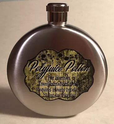 5 Oz Polyjuice Potion Flask Harry Potter Mad Eye Moody Gift Prop Costume Cosplay • $9.99