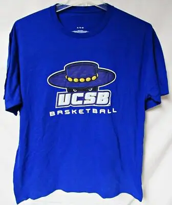 UC Santa Barbara Gauchos Men X-Large Screened  UCSB FOOTBALL  T-shirt C1 2995 • $18.69