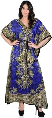 Ladies Long Kaftans Kimono Maxi Style Dresses Women In Regular To Plus Size • $19.87