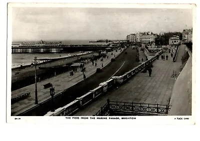 £3.99 • Buy Sussex. The Piers From The Marine Parade, Brighton. R/P By Raphael Tuck. Posted
