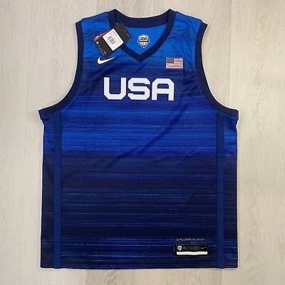 £49.04 • Buy Nike Basketball National Team USA Olympic Swingman Jersey Size Youth XL (Mens M)