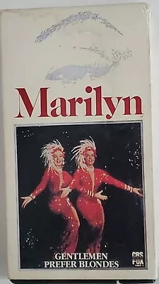 Gentlemen Prefer Blondes- Marilyn Monroe Movie 1987 VHS Tape Ships Fast  • $4.50