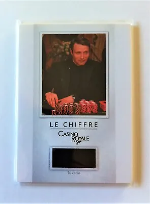 James Bond Classics Relic Card PR3 Mads Mikkelsn / Le Chiffre From Casino Royale • £79.99