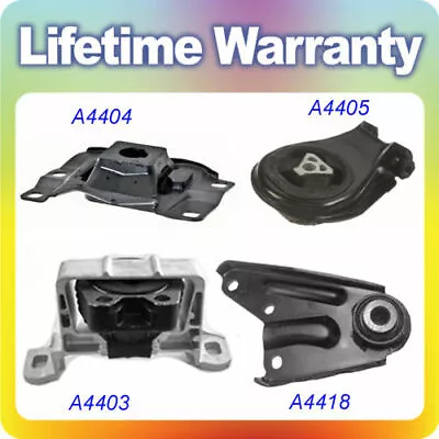 For 2004-2009 Mazda 3 2.3L W/o Turbo Engine Motor & Trans Mount Set 4PCS M457 • $65.04