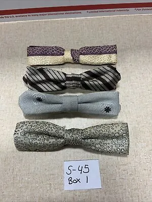 Vintage Bow Tie Lot Of 4 Used • $29.99