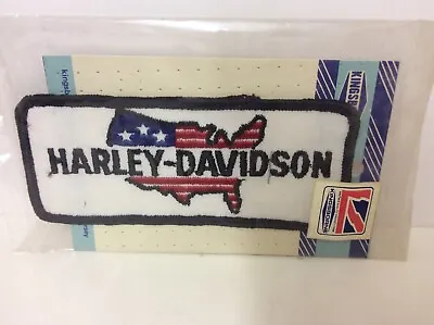 Harley Davidson Us Vintage Motorcycle Patch • $10