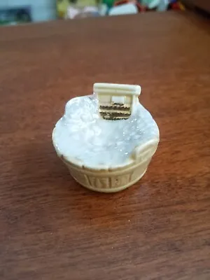 Lot Of 3 Single Arcadia Miniature Keys Wash Tub Ice Cream Salt Pepper Shakers • $25