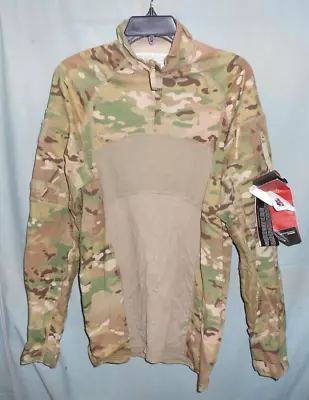 USGI MASSIF 1/4 Zip Multicam FR Army Combat Shirt Med New W/tag Free Shipping • $55