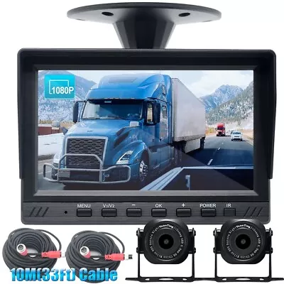 7'' Backup Camera And Monitor Kit System Back Parking Night Vision For Truck RV • $64.59