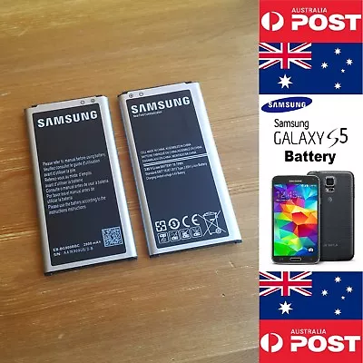 Samsung S5 Battery I9600 EB-BG900BBC 2800mAh Quality With NFC Local Seller! • $18