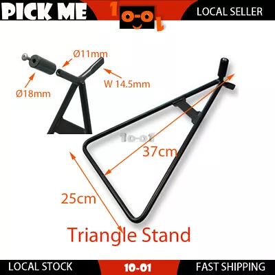 Triangle Stand Universal Multi Fit Motorcycle Dirt Bike MX Motocross MC Side • $24.55