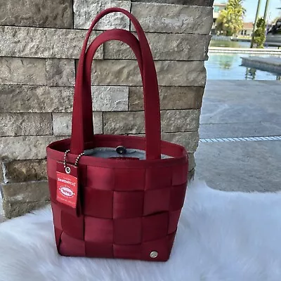 Harvey's Genuine Mercedes Benz Red Seatbelt Shoulder Bag • $45