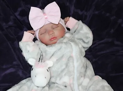 Realistic Reborn Baby Dolls Lifelike 20 Inch Lifelike Newborn Sleeping Unicorn • $111