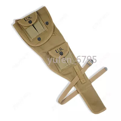 M1A1 Carbine Canvas Paratrooper Jump Case With Magazine Pouch Marked SEMES 1942 • $60.17