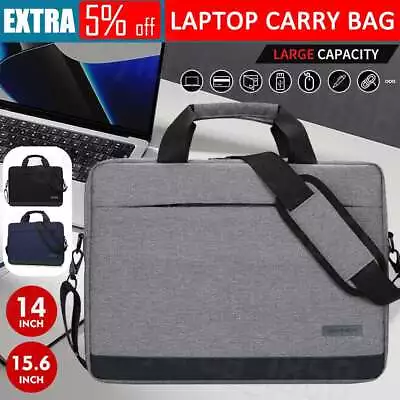 Laptop Sleeve Briefcase Carry Bag For Macbook Dell Sony HP Lenovo 14  15.6  Inch • $17.85